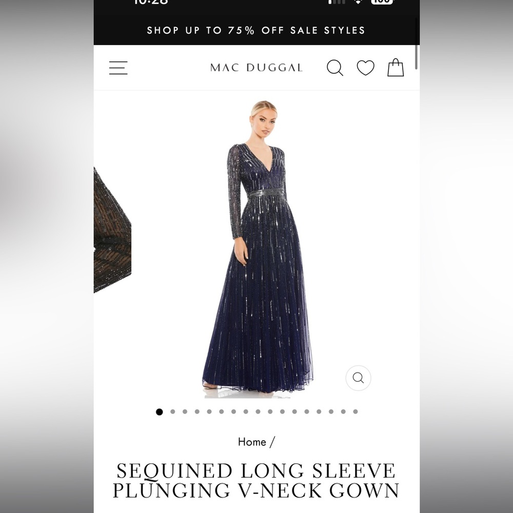 Mac Duggal Gown